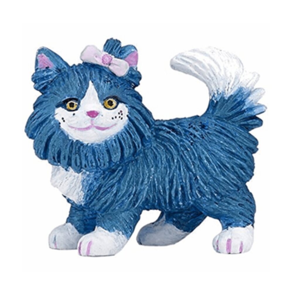 NWT Papo Misty The Enchanted Cat 39101 Fantasy Pink Glitter Kitty Figurine